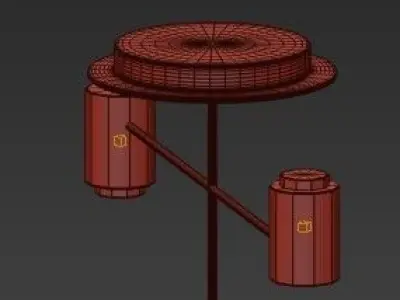 MELANOCETUS Ceiling lamp Contardi Lighting 386723 relffd69536 3D model