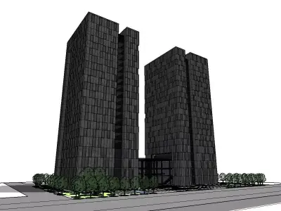 vacation spot-Resort-Fashion Leisure Hotel-0141 3D model
