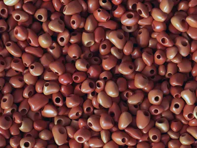 Gravel hole low decorative n1 3D model