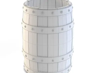 Barrel 3D model