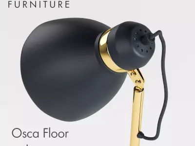 Osca Floor Lamp by  Clickon Furniture  3D model