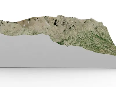 Monte Cinto 3D model