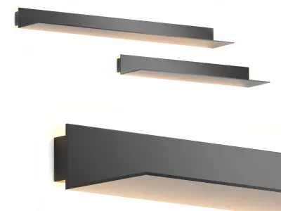 Shelf Wall Lamp 3D model