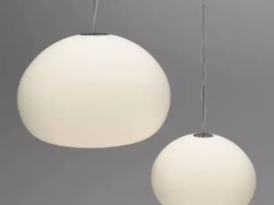 Muuto Fluid Lamps 3D model