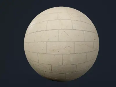 Marble Tile Seamless PBR Texture Texture 18