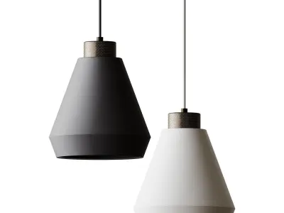 Edge pendant lamp medium from Herstal 3D model