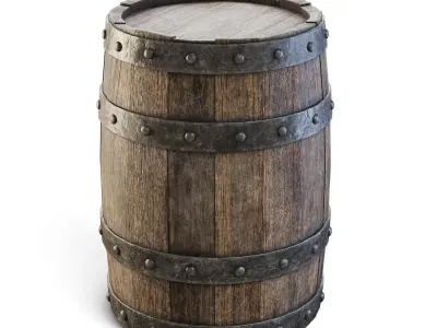 Barrel 3D model