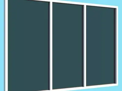 Sliding Window 3D model shop