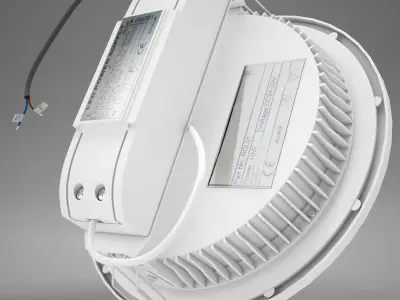 LED Downlight RDL 3D model 3D model