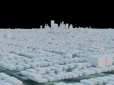 Los Angeles - USA 3D model