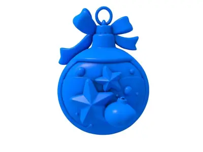 Cute Merry Christmas - Christmas - Merry Christmas Ornament  3D print model