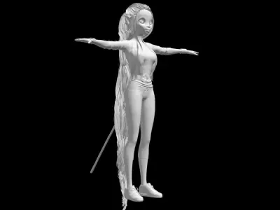 Cheetah DC Superhero Girls 3D model