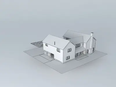 House and Maze Free 3D model