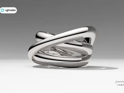 SATURNE RING - AW4855 3D print model