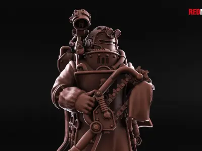 Solar Guard - Command Squad of the Imperial Force 3D print model