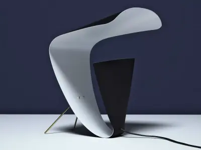 B201 Desk Lamp 3D model