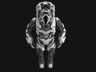  Combat Suit 04 - Backpack 
