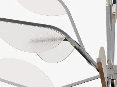 Tech lighting belterra 38 chandelier 3D model