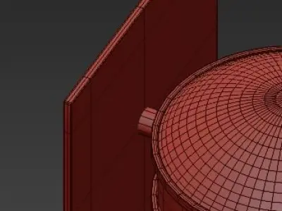 Besa Lighting Sconces You will Love Wayfair 3D model