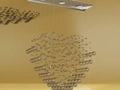 Modern Pendant Lamp 3D model