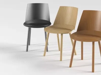 CH04 Houdini chair 3D model