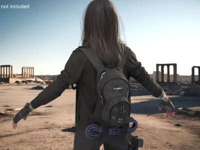  Female Tactical Outfit Dirty 