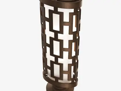 Fine Art Lamps River Oaks Lamp collection 3D Model Pack