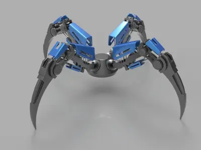 Robot Leg 3D model