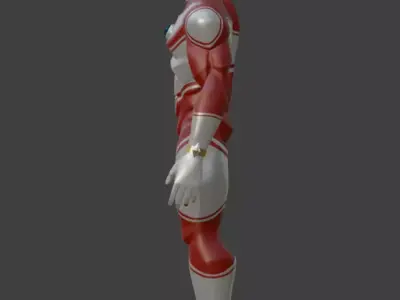 Ultraman Jack Stylized 3D Model  3D model
