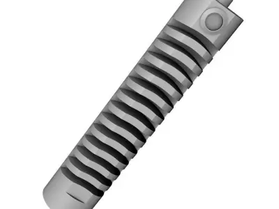 Star Wars Qui-Gon Jinn lightsaber  3D print model