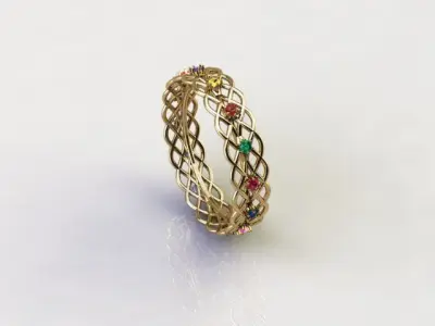 the ring 3D print model