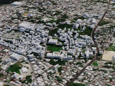 Puerto Plata - Dominican Republic 3D model