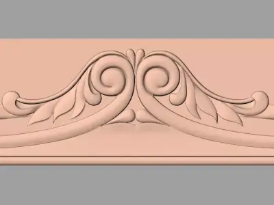 Artcam Aspire 3D relief models STL Files used for CNC E579 3D model