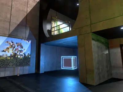 3D Showroom Level Kit Vol 21 Low-poly 3D model