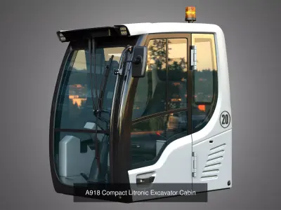 Vehicle Cabins - Group1 3D Model Pack