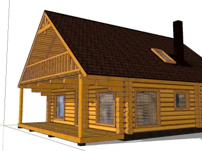 Creative Design-Holiday Cabin-057 3D model