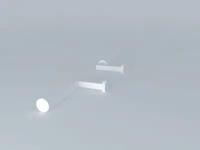 Door handles 3D model