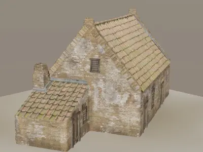 Farm House 3D model get