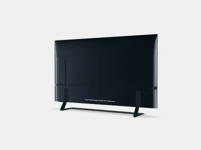43 duym Crystal UHD DU8500 4K Tizen OS Smart TV 2024 3D model