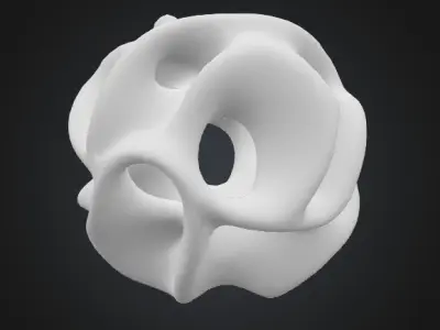 Scifi Object Shape Model 13 3D model