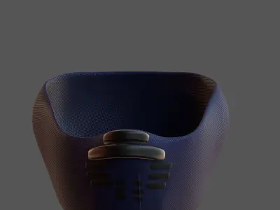 Gas mask helmet 3d model scifi Low-poly  Low-poly 3D model 166