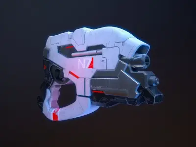N7 Eagle Mass Effect 3D model