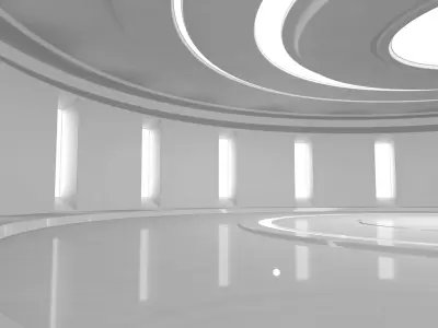 Sci Fi Room 3D model