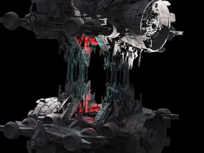 Horizon Deep space rig 5 3D model