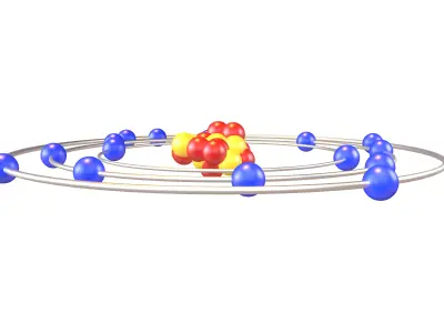 Phosphorus Chemical Element v1 001 Low-poly 3D model