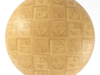 Parquet - Laminate - Wooden floor 4 in 1 3D model 28