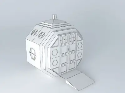 TARDIS X Experimental TARDIS Dessign 2 Free 3D model