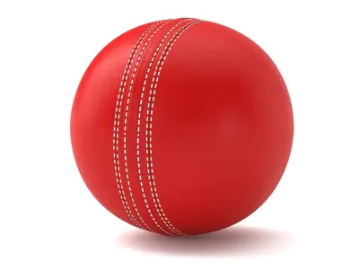 Leather Cricket Ball 3D model