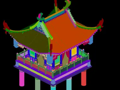 Game Brothel - Arch 2701 3D model