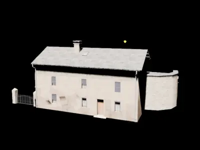  house Free low-poly 3D model